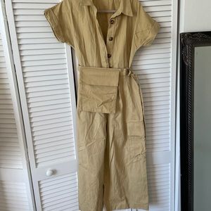 Trendy Cargo Jumpsuit